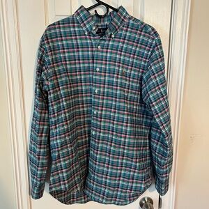 Men’s Patterned Oxford Shirt by Ralph Lauren